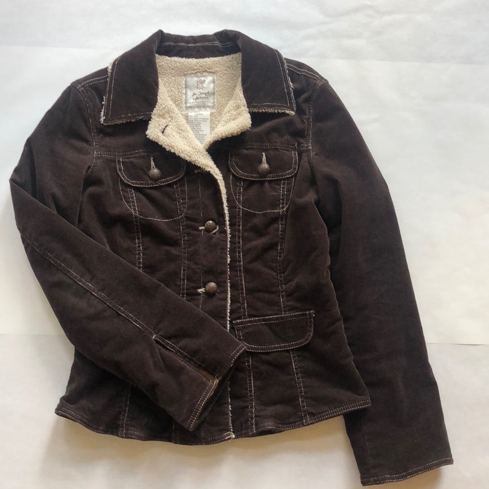 For Joseph baby corduroy fleece lined jacket
